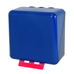 SecuBox Midi – modrý box z ABS pro hygienické ukládání osobních ochranných prostředků OOPP. SecuBox Midi – modrý box z ABS pro hygienické ukládání osobních ochranných prostředků OOPP.